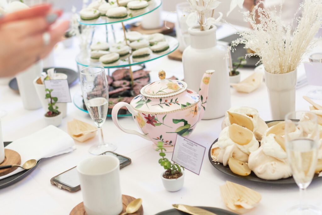 tea party Wollaston village hall